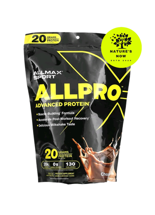 Allmax sport allpro протеїн зі смаком шоколаду — 680 грамів/сша