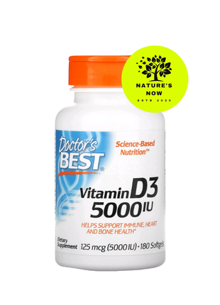 Doctor´s best витамин д3 / d3 5000 ме - 180 капсул