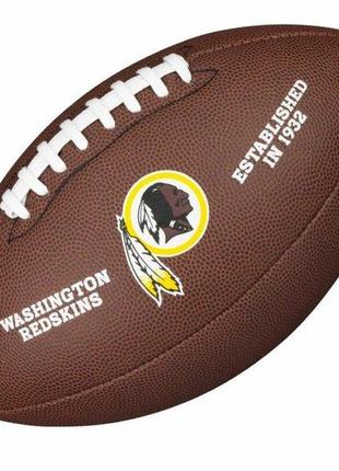 М'яч для американського футболу wilson nfl licensed ball ws коричневий (wtf1748xbws)