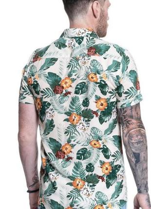 Мужская рубашка на короткий рукав от немецкого бренда mustang2 фото