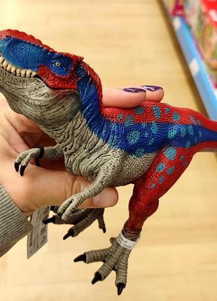 Schleich dinosaur tyrannosaurus rex, blue шляйх динозавр