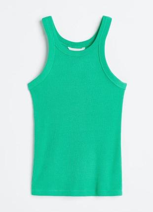 Базова майка в рубчик h&m2 фото
