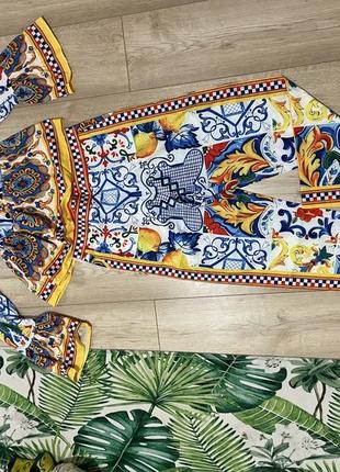 dolce hasbn &gabbana костюм святковий яскравий