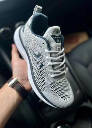 Кросівки легкі чоловічі new balance 687 gray & black👟