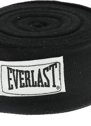 Бинты everlast classic hand wraps 120 x2 черный уни 120 (304,8см) 722251-70