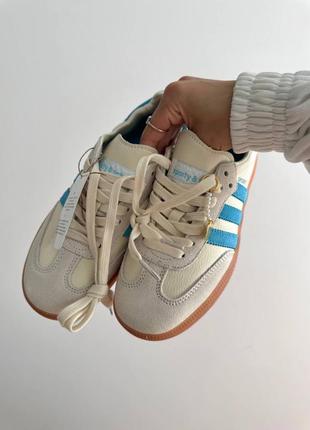 Кроссовки adidas samba sporty Marvel blue