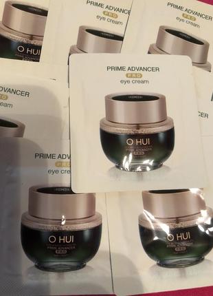 Ohui prime advancer eye cream укрепляющий, подтягивающий крем для век