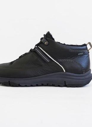 Ботинки кожаные непромокаемые clarks gore-tex размер 40-41