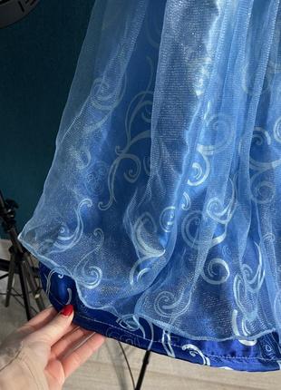 Сукня принцеси попелюшки на 5-6 років карнавальний костюм4 фото