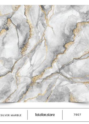 Вініловий фотофон silver marble