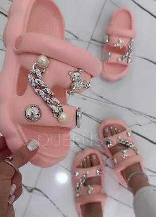 Жіночі босоніжки крокси шльопанці