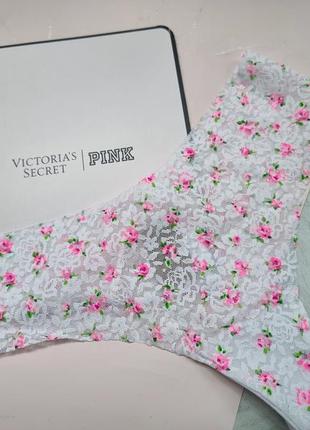 Кружевные трусики, стринги, victoria’s secret, р.м