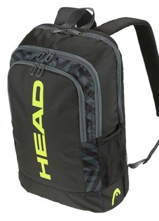 Рюкзак head base backpack 17l bkny чорний жовтий (261433)