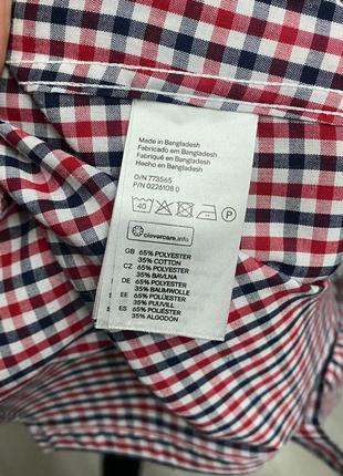 Клетчатая рубашка от бренда h&m6 фото