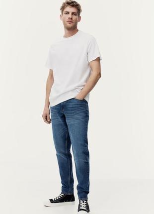 Джинси h&amp;m regular tapered jeans