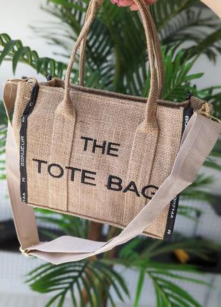 Сумка marc jacobs tote bag текстиль шопер5 фото