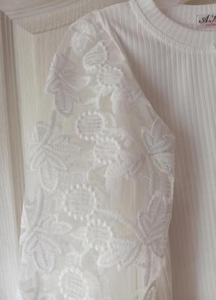 Блуза детская кружевная