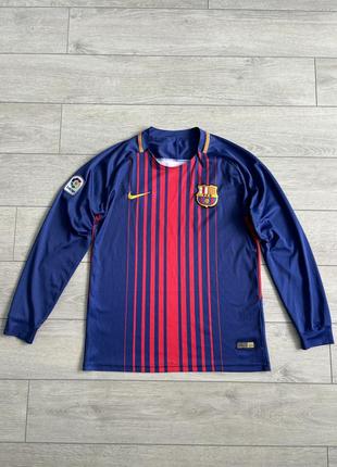 Футбольна футболка barcelona spain nike football shirt soccer jersey m