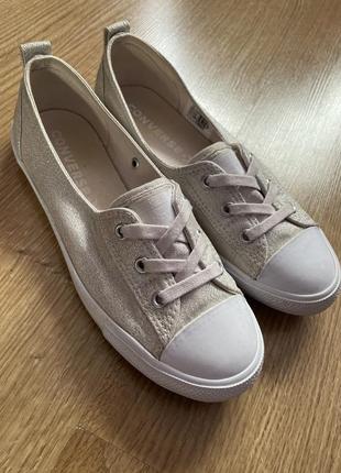 Летние кеды макасины converse all star 24,5 см