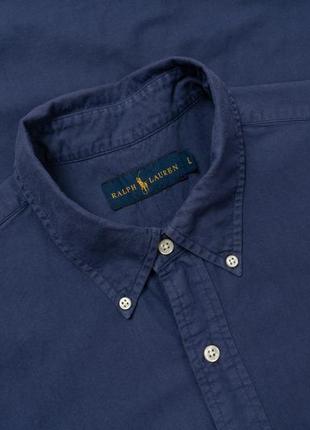 Ralph lauren navy short sleeve shirt&nbsp;&nbsp;мужская рубашка