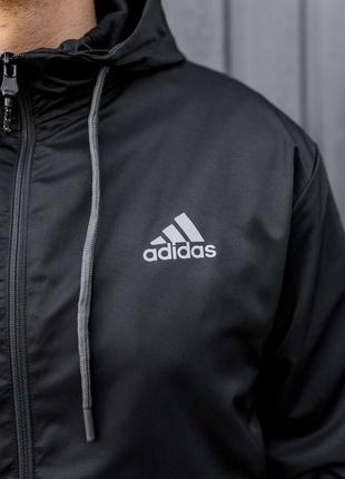 Чоловіча демісезонна осіння вітровка куртка вітровка adidas4 фото