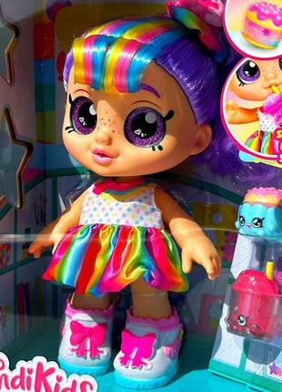 Лялька кінді кідс райдужна кейт kindi kids rainbow kate