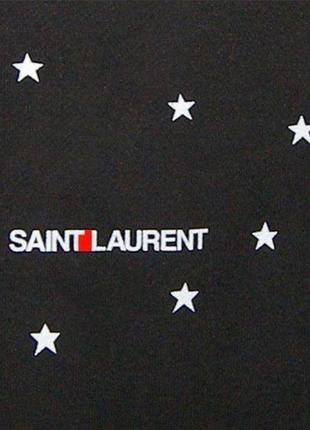 Оверсайз худи saint laurent сен лоран🖤4 фото