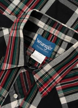 Wrangler vintage western short sleeve  shirt чоловіча сорочка