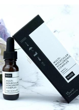 Niod – multi-molecular hyaluronic complex mmhc2 - сироватка з гіалуроновою кислотою - 15 мл