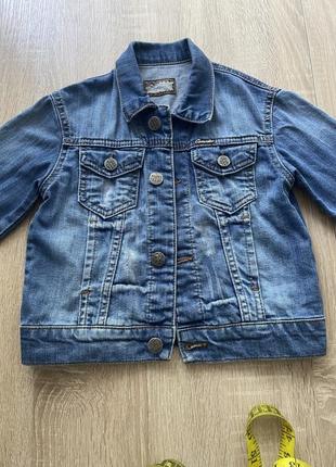 Джинсовка, джинсовый пиджак 104-110
