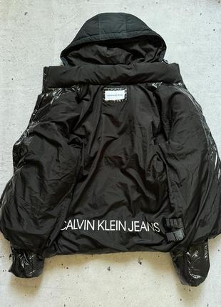 Мужская куртка пуховик calvin klein jeans размер м6 фото