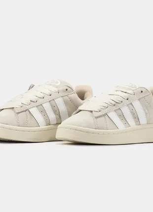 Женские кроссовки adidas campus wonder white