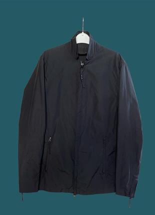 Ветровка пиджак мужская черная