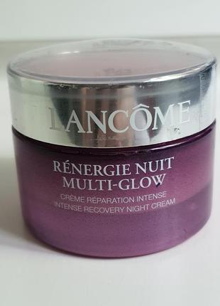 Антивіковий нічний крем для обличчя lancome renergie multi-glow1 фото