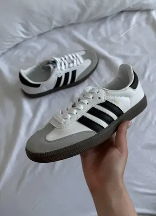 Жіночі кросівки adidas samba vegan white