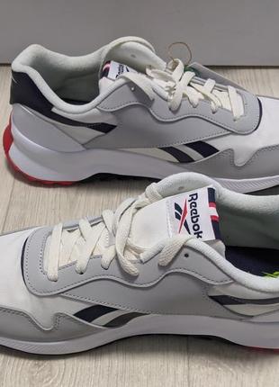 Reebok heritance 100% оригинал! мужские кроссовки белые светлые качественные