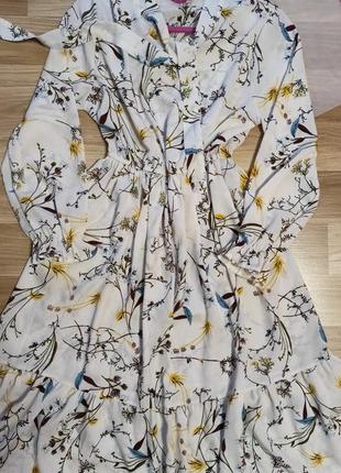 Платье шифон миди 👗🥰3 фото