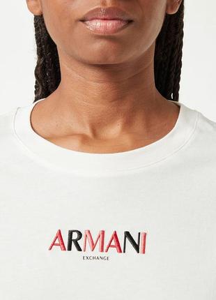 Жіноча футболка armani exchange4 фото