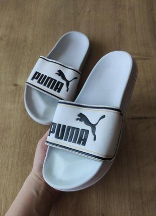 Детские резиновые шлепанцы  puma, оригинал, р.32