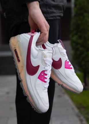 Nike air max 90 terrascape white red 4