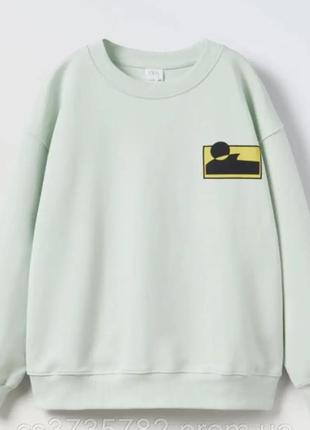 Дитячій світшот zara худі кофта светр тринитка на хлопчика 11-12років