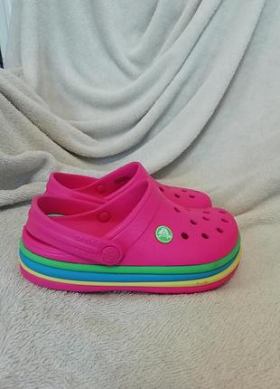 Клоги, кроксы crocs j 1, р 30-31, стелька 20,5 см