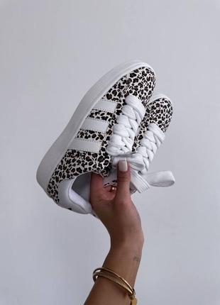 Жіночі кросівки ad campus 00s “cream leopard”2