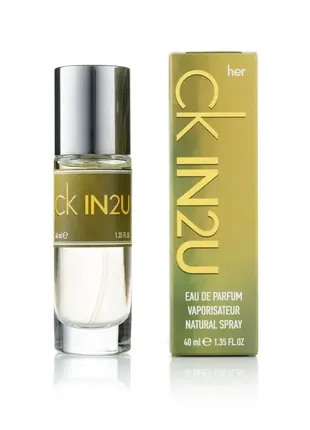 Жіноча парфумована вода calvin klein ck in2u her 40 мл