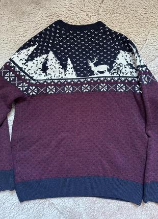 Рождественский свитер с оленями7 фото