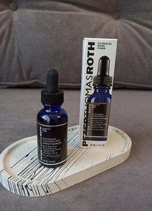 Нічна сироватка з ретинолом peter thomas roth retinol fusion pm night serum 30ml