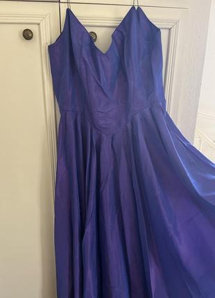 Неймовірна лавандова вінтажна сукня від laura ashley
