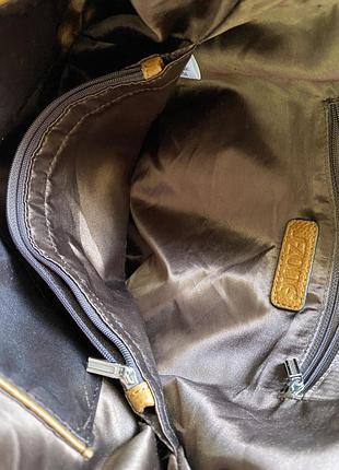 S-zone деловая добротная большая кожаная сумка3 фото