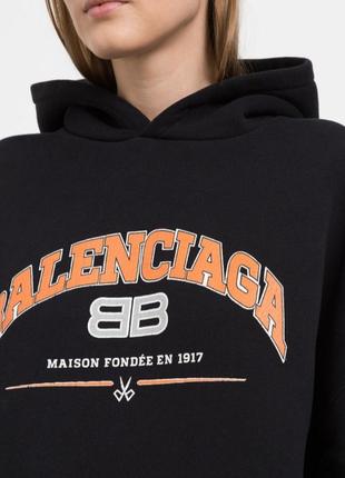 Худи balenciaga из хлопка maison