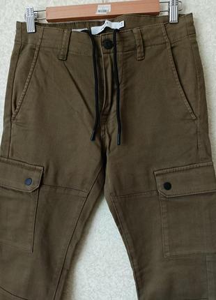 Джоггеры карго брюки мужские celio хаки в новом состоянии крутое качество макс скидка5 фото